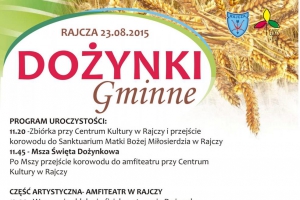 Dożynki Gminne - zapraszamy