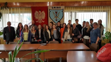 Młodzież z Litwy w Gminie Rajcza