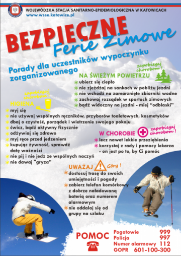 Bezpieczne ferie