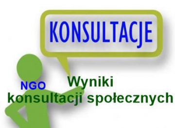 Wyniki konsultacji społecznych dotyczących  