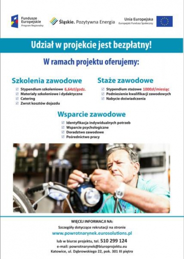 Kwalifikacje zawodowe gwarancją udanego powrotu na rynek pracy