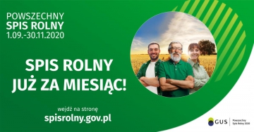 Spis Rolny już za miesiąc!