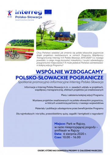Spotkanie promocyjne Interreg Polska-Słowacja